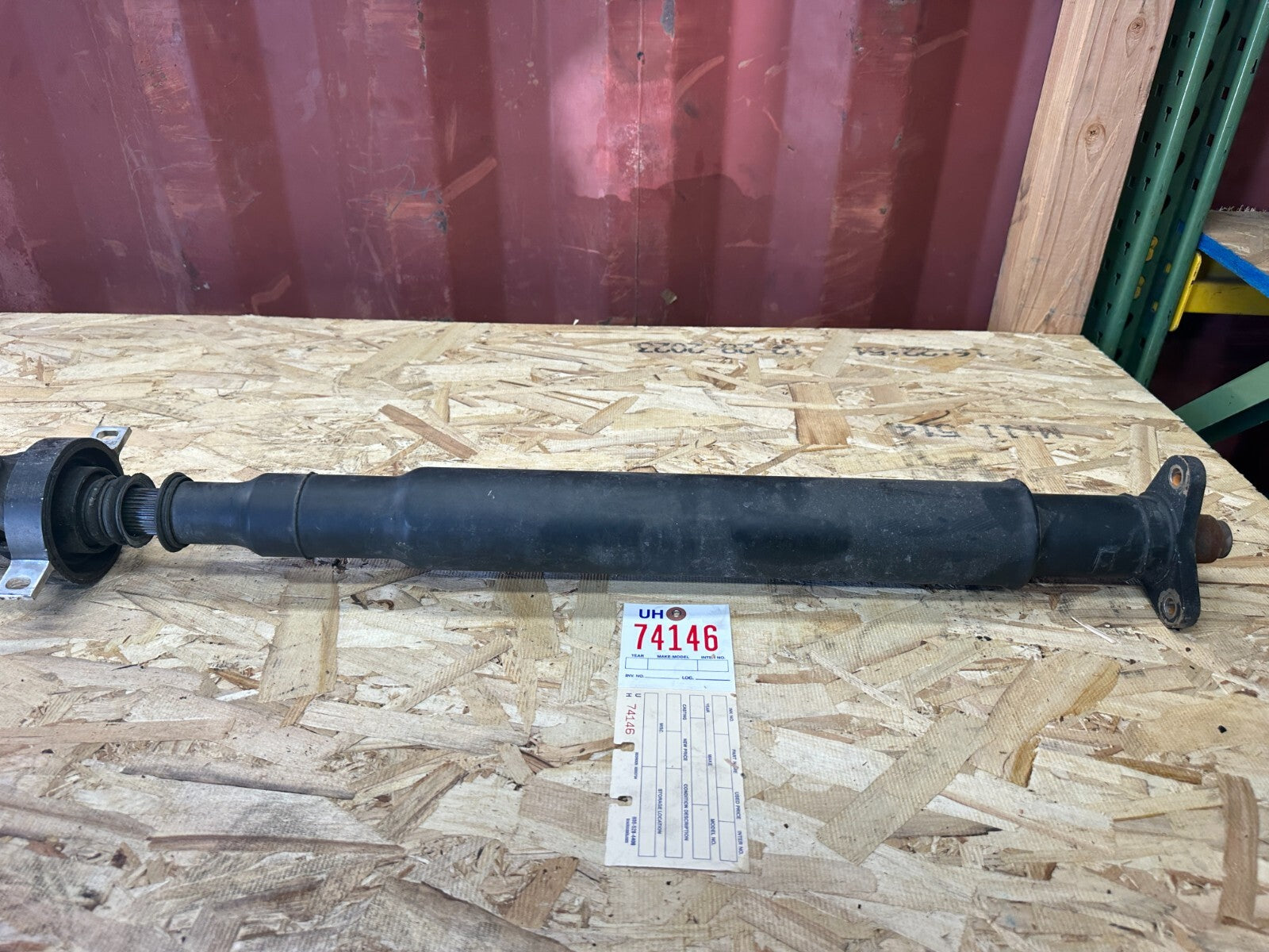 OEM BMW REAR DRIVESHAFT FITS AUTOMATIC 09-17 F10 F11 535i 7614688