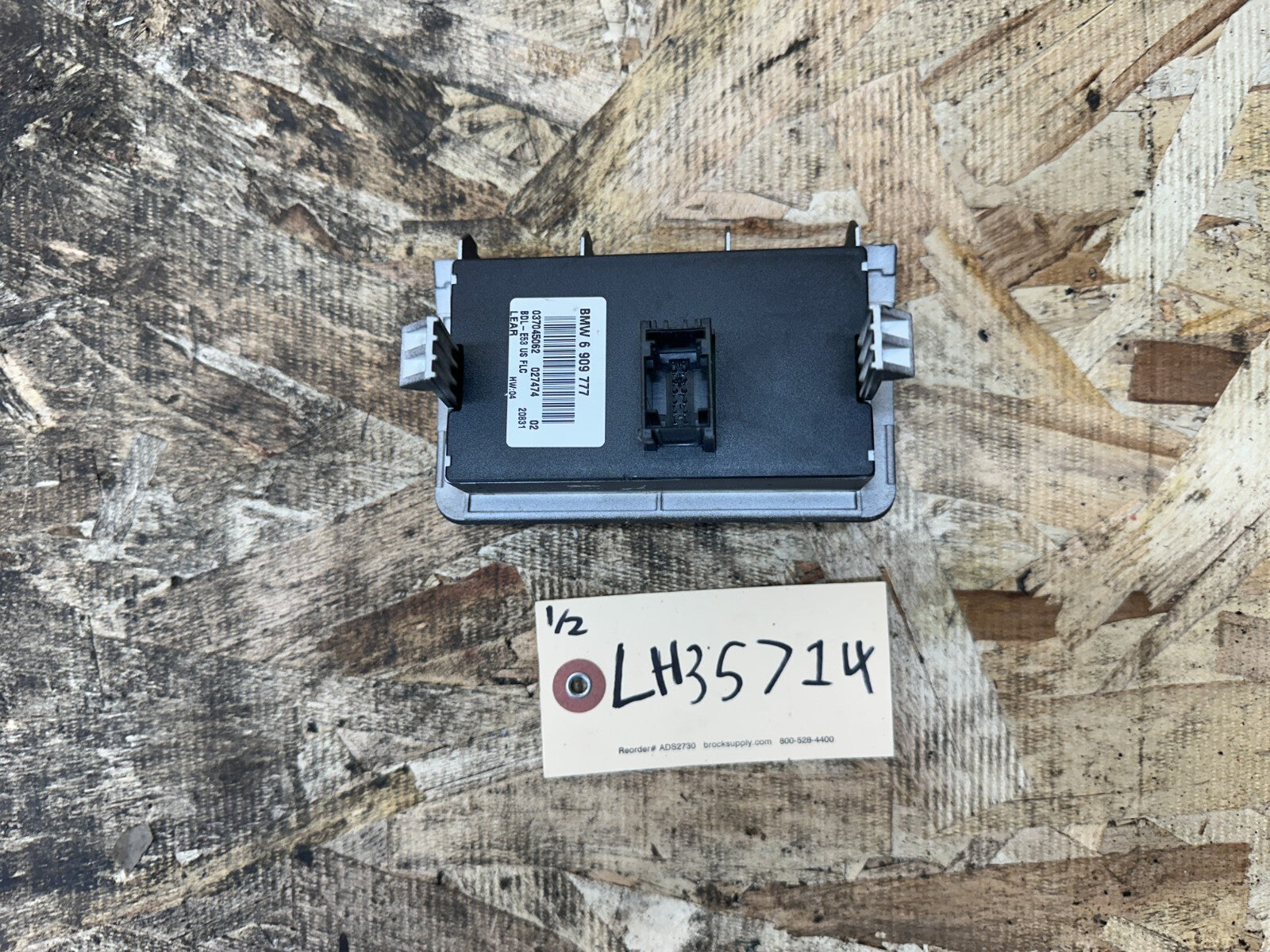 BMW 1999-2006 E53 X5 HEADLIGHT FOG LIGHT DIMMER CONTROL SWITCH OEM 6909777