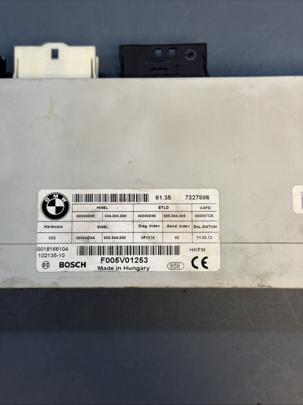 BMW OEM F10 F01 F02 F25 F26 5 7 X3 X4 REAR ECU TAILGATE FUNCTION UNIT 7327886