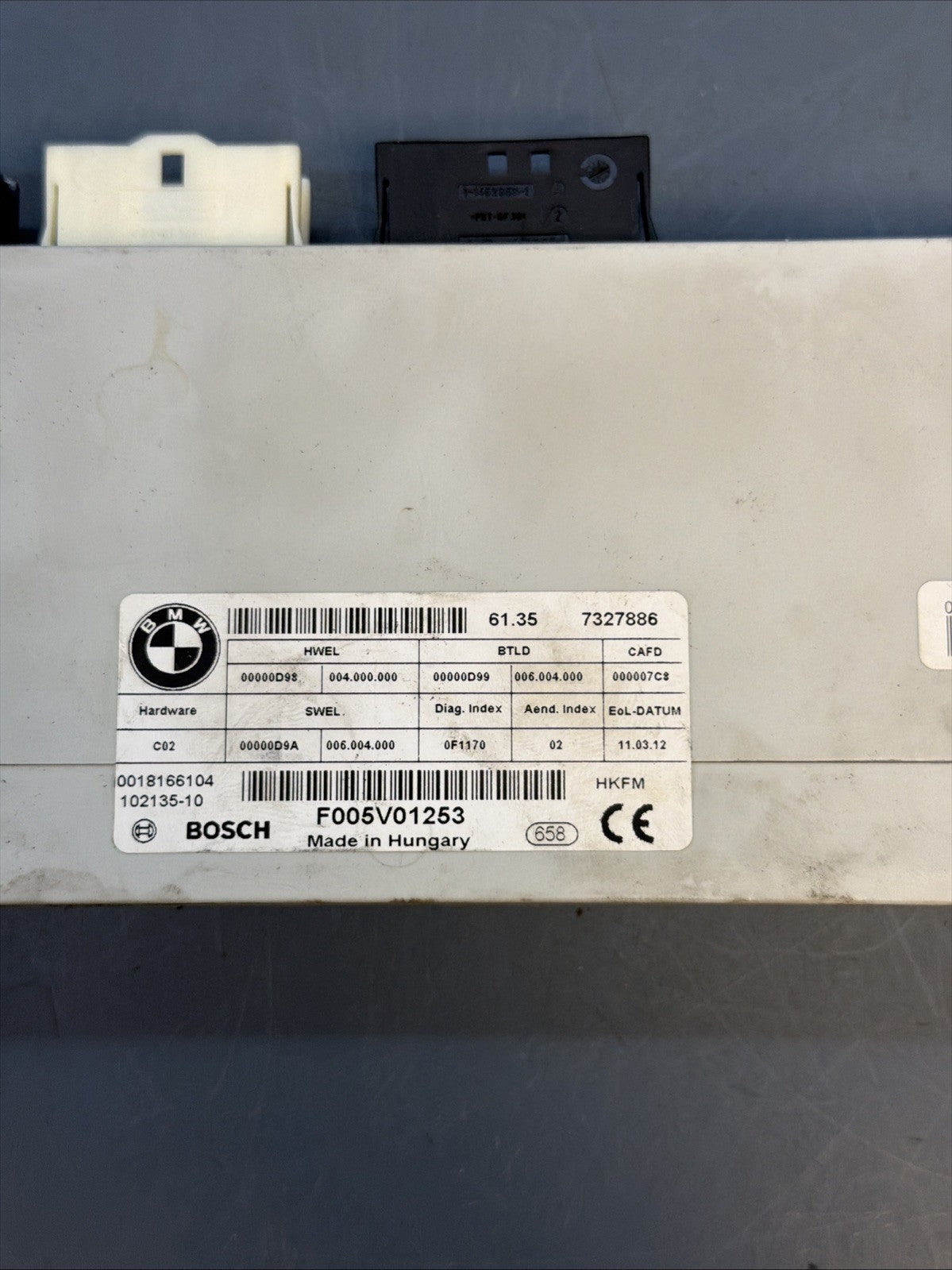 BMW OEM F10 F01 F02 F25 F26 5 7 X3 X4 REAR ECU TAILGATE FUNCTION UNIT 7327886
