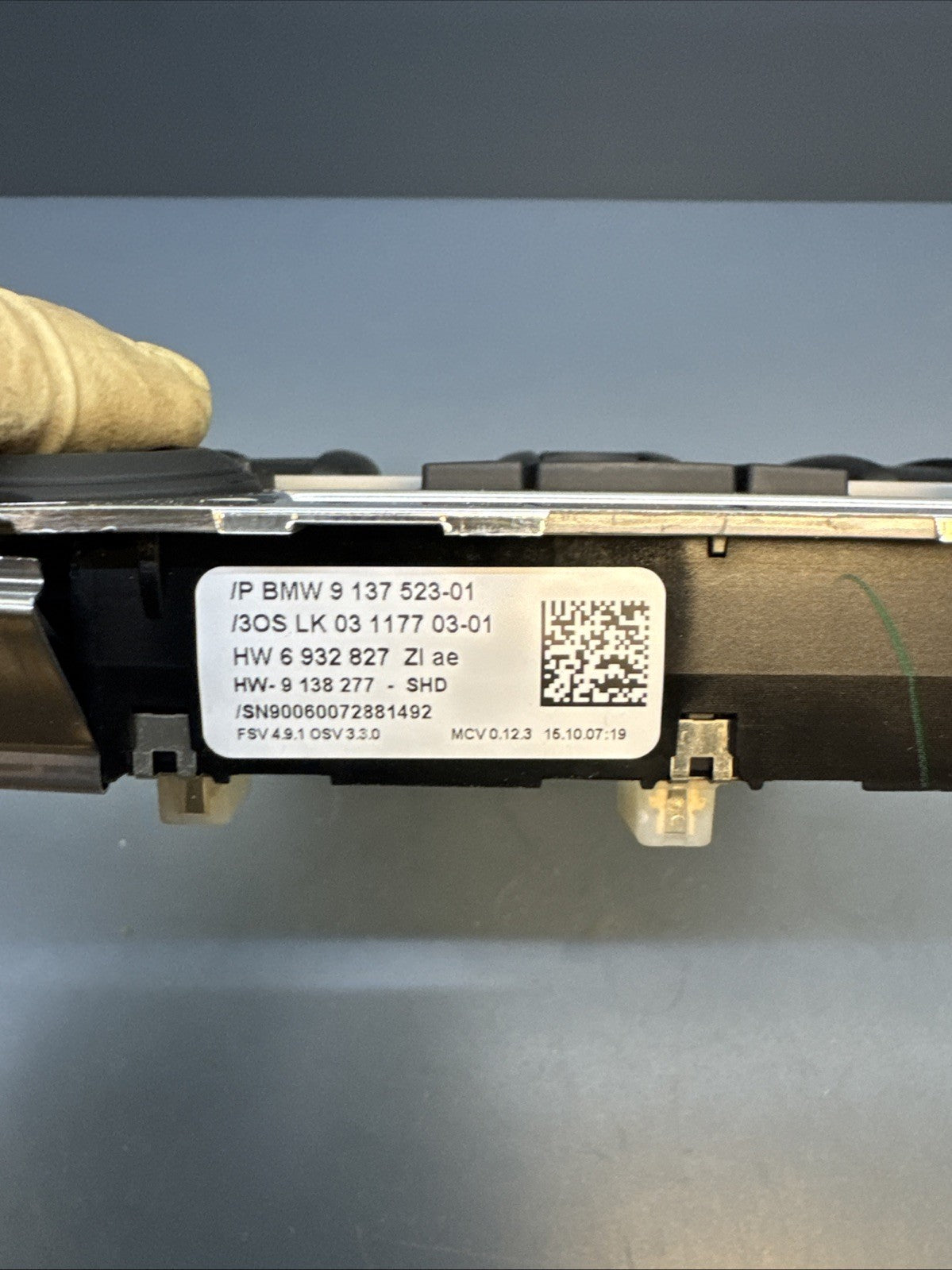 06-13 BMW E90 3 Series 328i Front Overhead Dome Light Map Reading 9137523 Oem