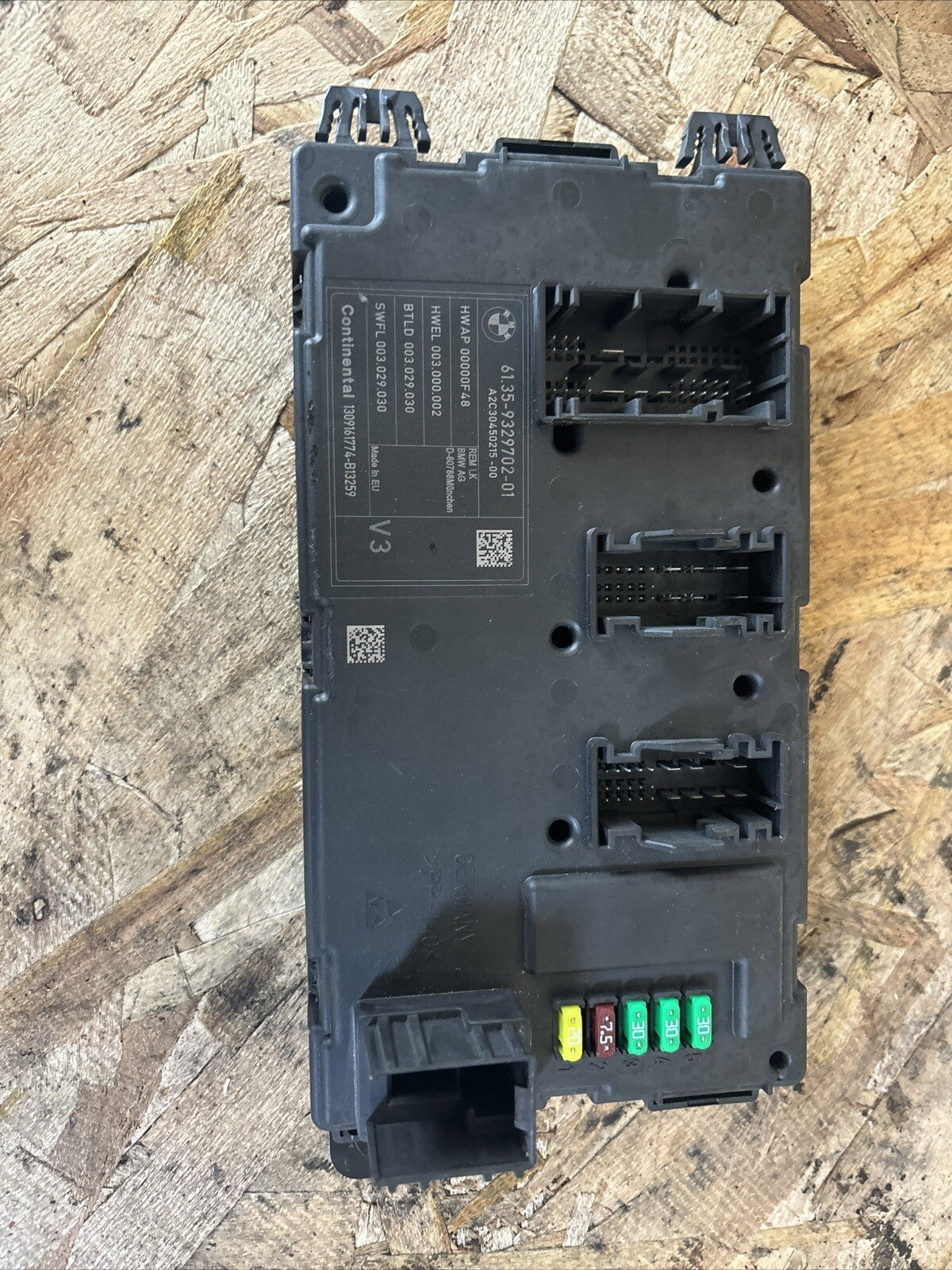 2017-2020 BMW 440I XDRIVE GRAN COUPE - REAR BODY Control Module / BCM 9329702