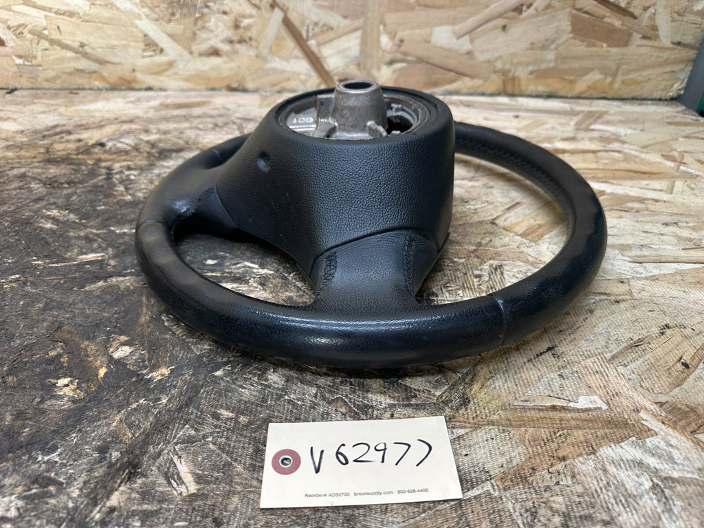 BMW 2006-2012 E90 E9X 3 SERIES BLACK LEATHER STEERING WHEEL OEM 3375E901