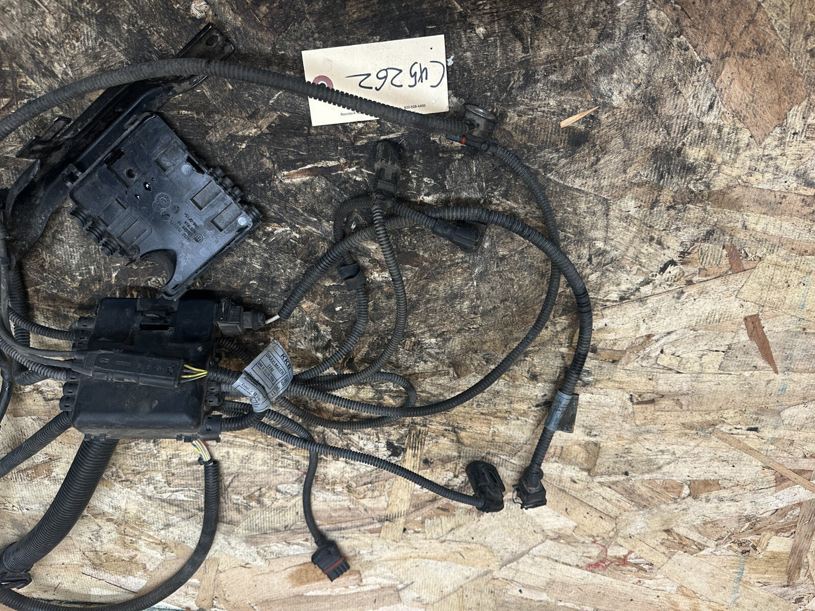 BMW 2006-2013 E9X 3 SERIES RWD N51 AT ENGINE WIREING HARNESS OEM 7566552