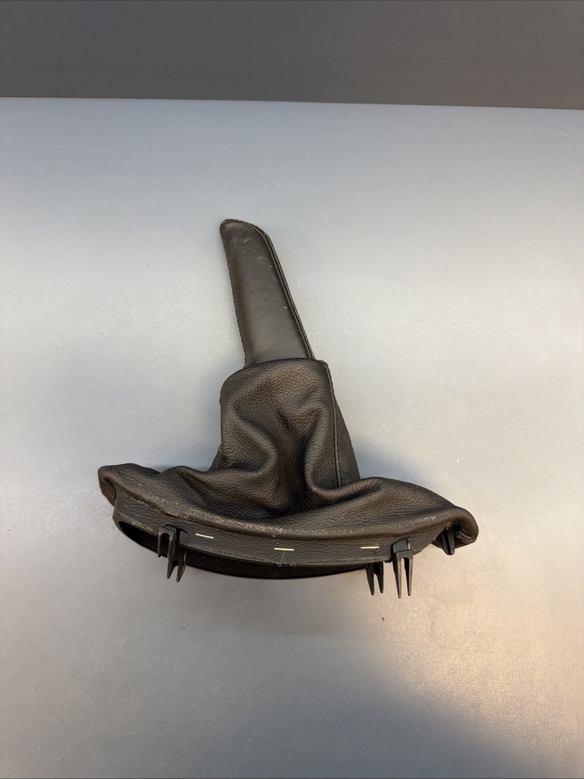 BMW OEM E60 CENTER E HAND EMERGENCY BRAKE LEVER HANDLE LEATHER BOOT