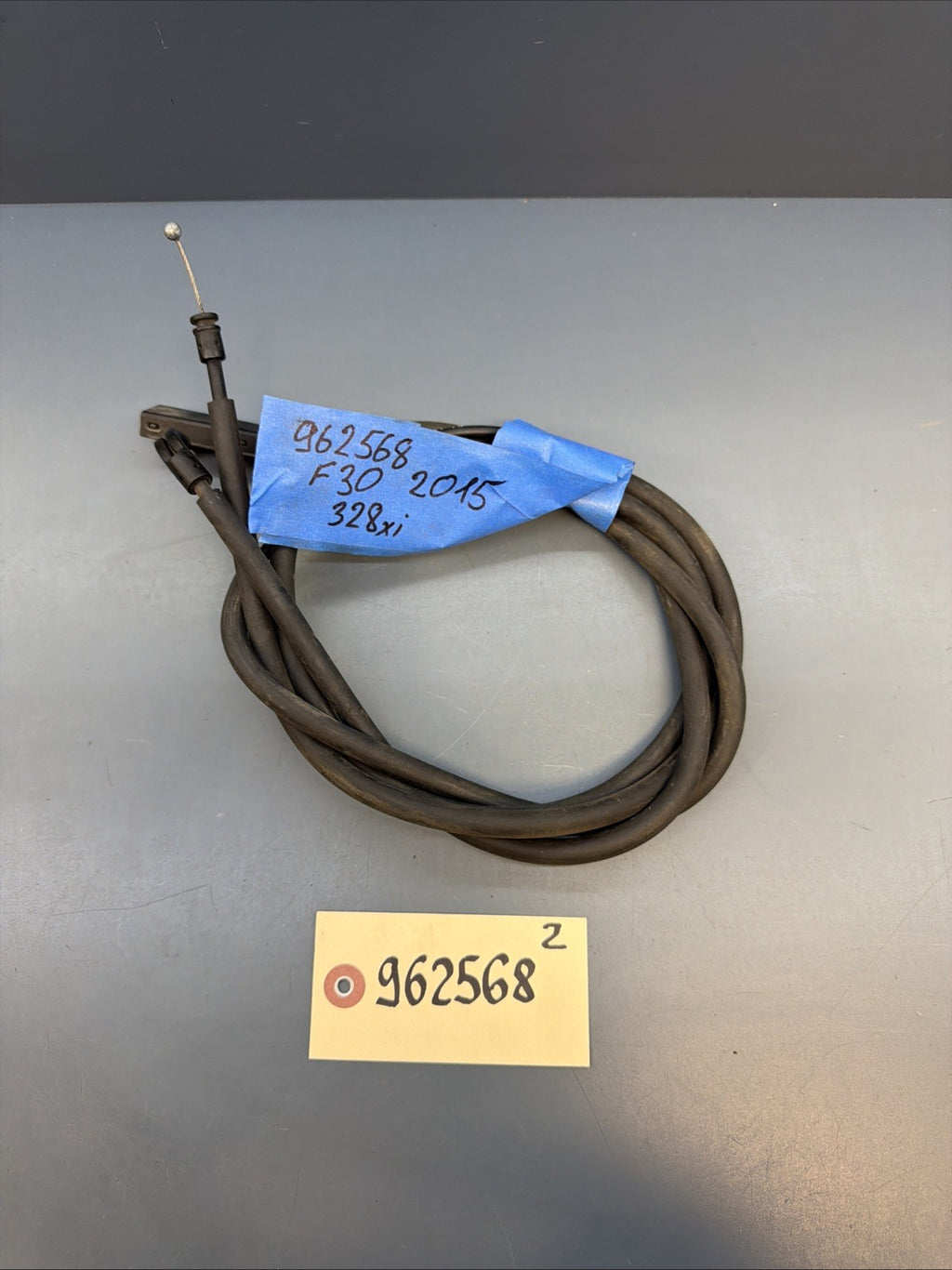 12-20 OEM BMW F30 F32 F80 F82 F83 M3 M4 Hood Release Cable 7411315