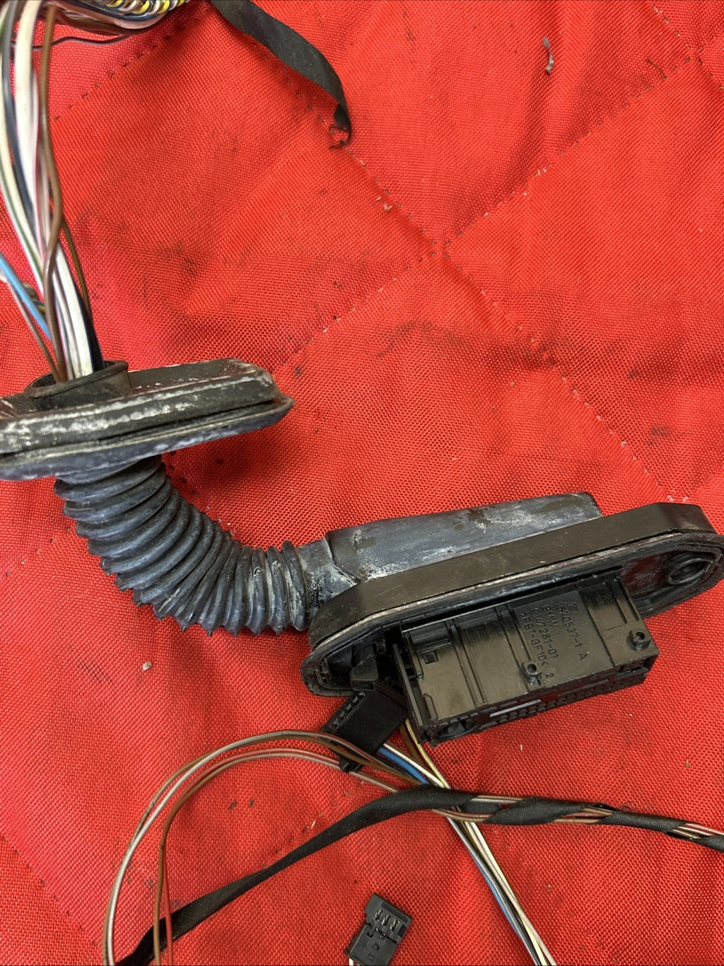2011-2017 BMW X3 REAR LEFT DOOR WIRING HARNESS FACTORY OEM 9243664