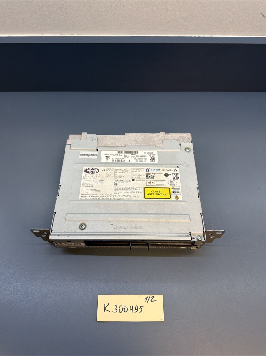 BMW F22 F30 F33 2/3/4 SERIES AUDIO RADIO SAT CD PLAYER ENTRY UNIT OEM 9365839