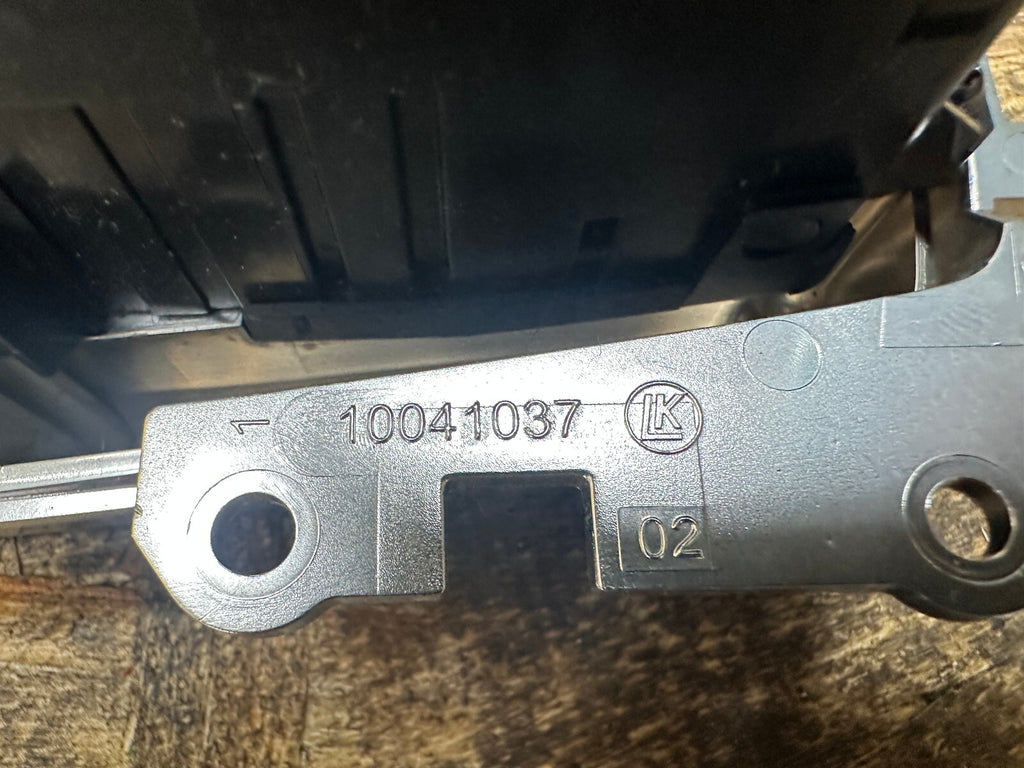 BMW 09-18 5/6 SERIES X3 X4 PARKING BRAKE SWITCH + TRIM SILVER OEM 9217594