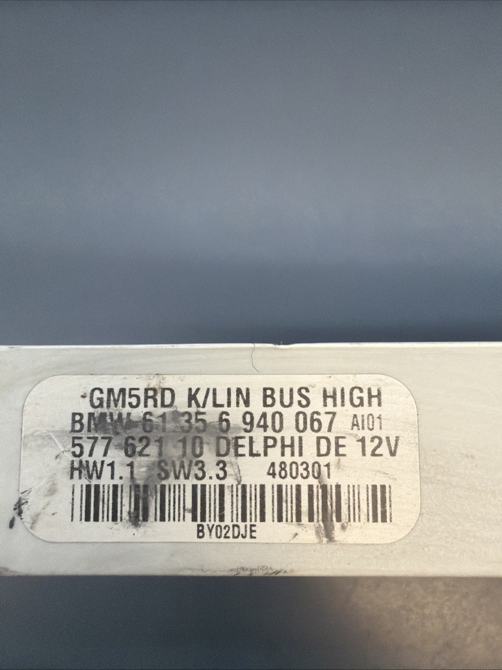 BMW E46 E83 E52 3 X3 Z8 series GM5 LIN HIGH GM 5 BASIC BODY CONTROL UNIT 6940067