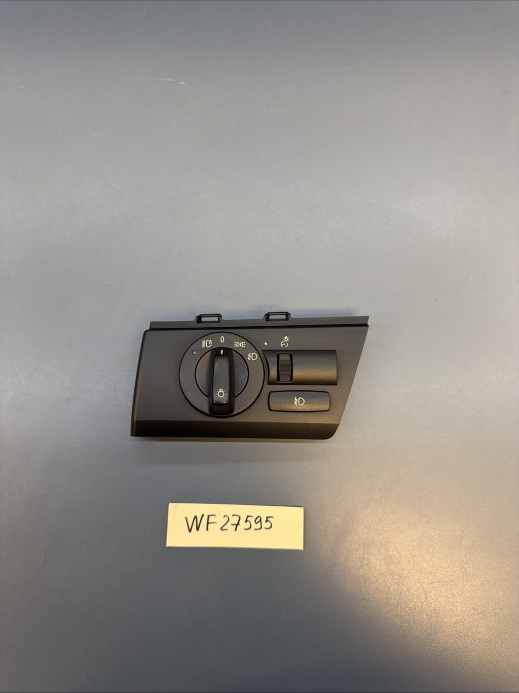 BMW 2003-2010 E83 X3 HEADLIGHT SWITCH PANEL BLACK OEM 3415112