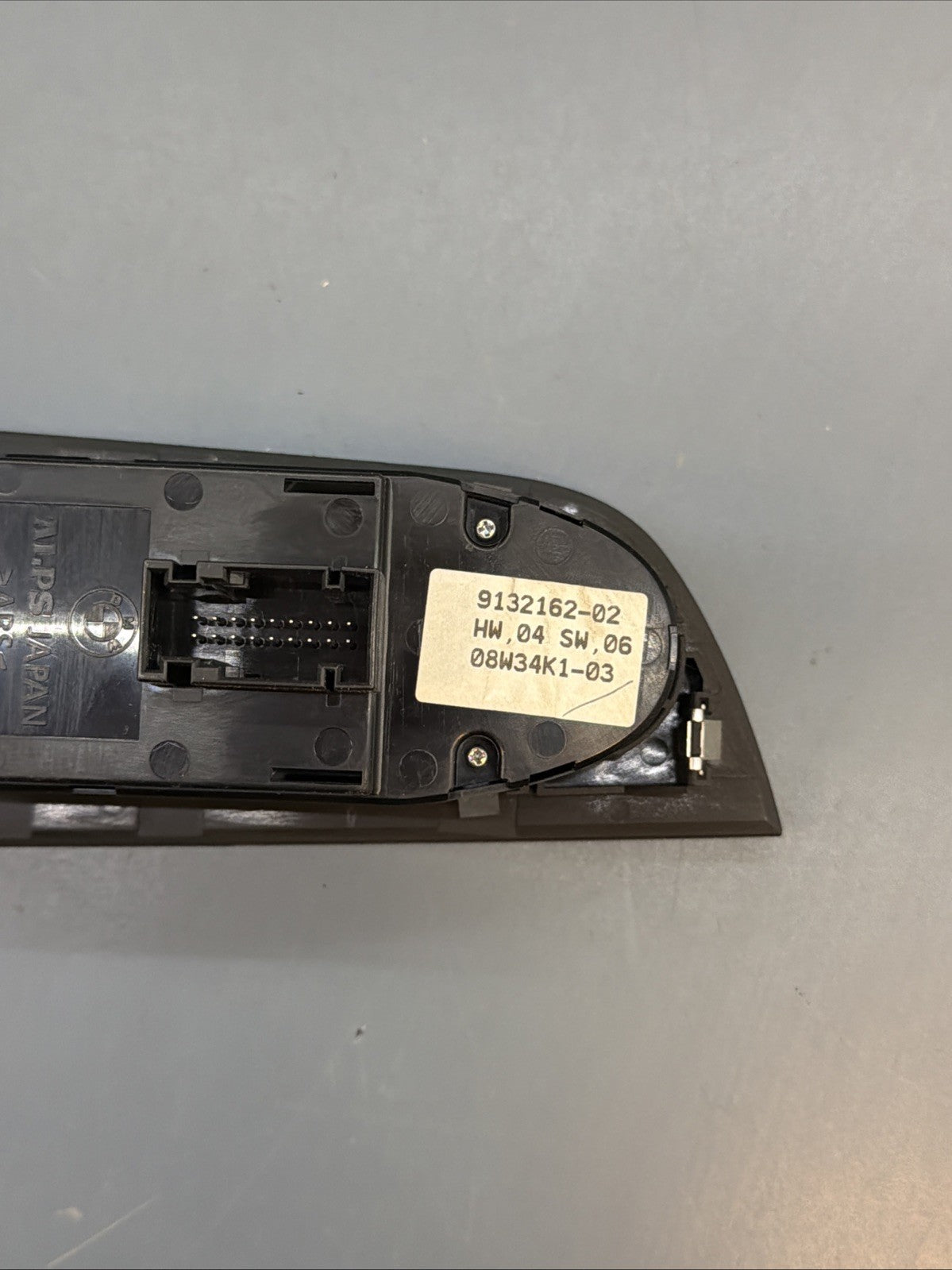 07-13 OEM BMW E92 328 335 M3 Coupe Front Driver Left Main Window Switch 9132162