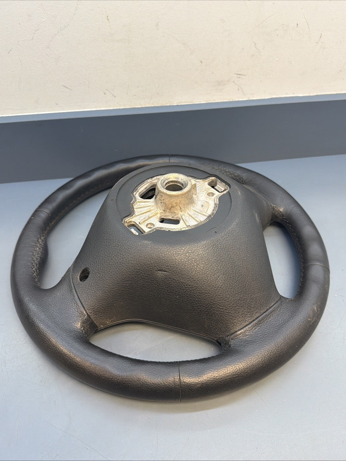 12-18 BMW F30 F32 328i 435i LEATHER SPORT STEERING WHEEL OEM 9218380