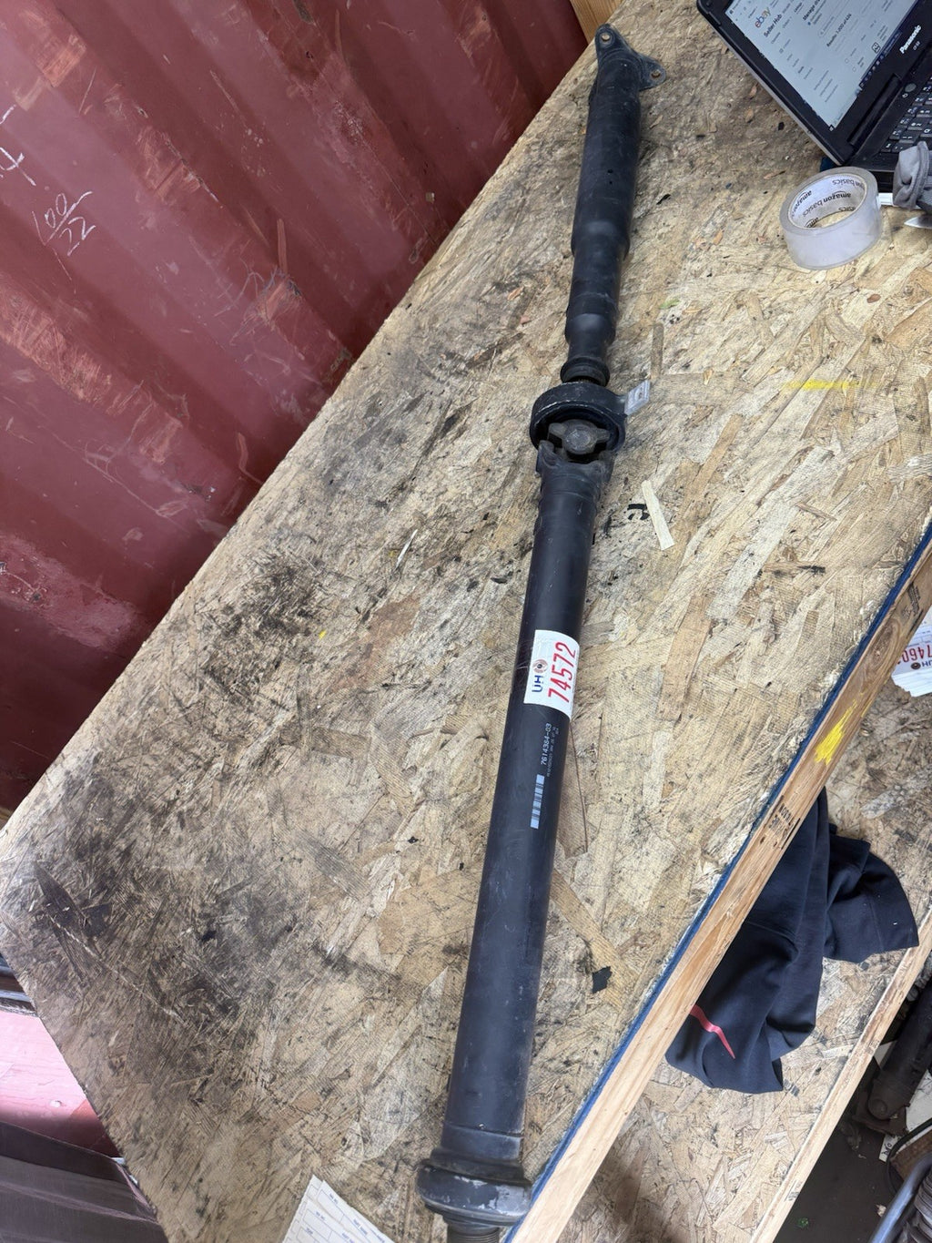 07-10 BMW E90 E92 335 6 Spd Manual Transmission DRIVESHAFT L=1470MM “note”