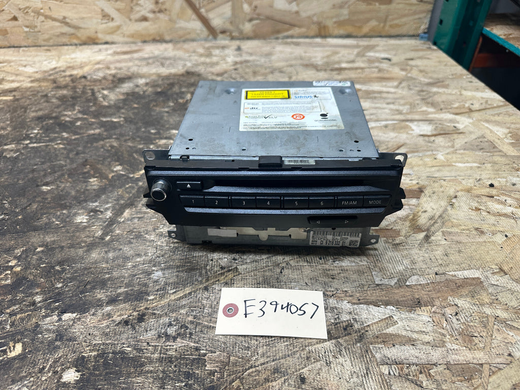 BMW 09-13 E90 3 SERIES BUSINESS RADIO CD PLAYER HEAD UNIT OEM 9218332
