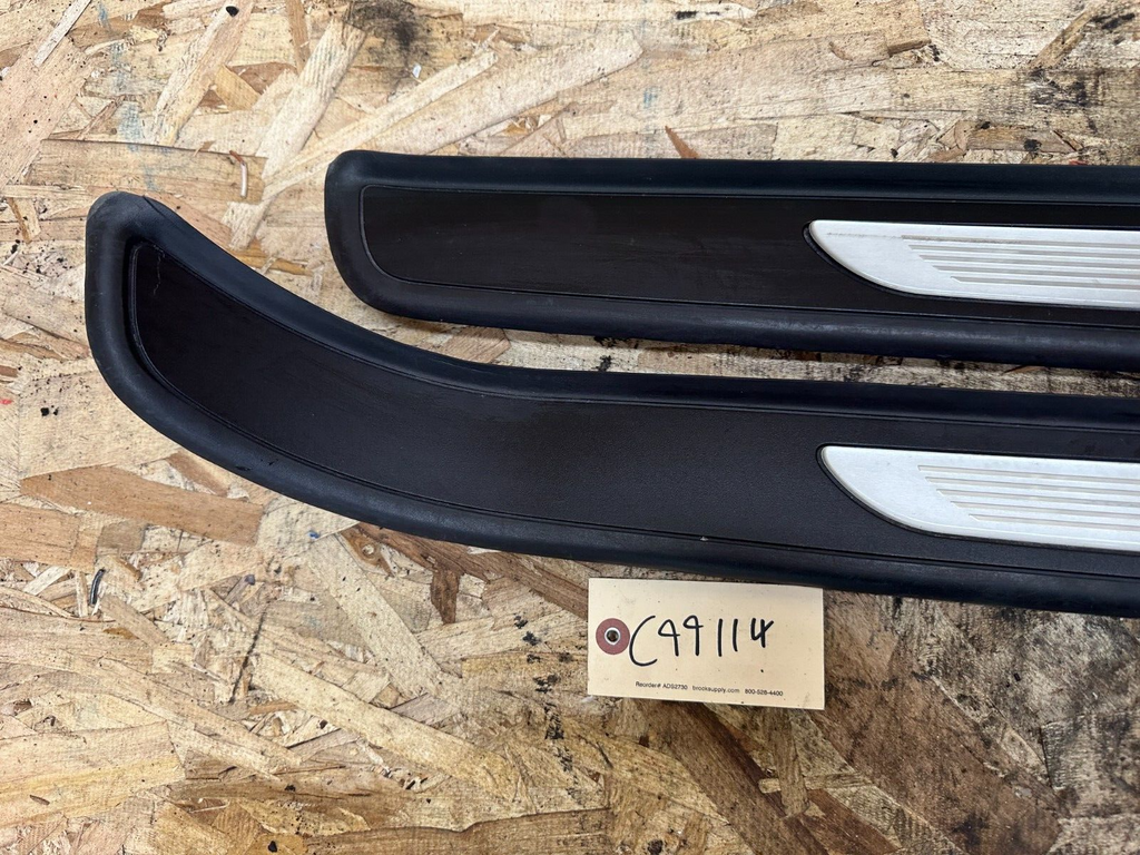 BMW 2006-2013 E92 INTERIOR LEFT+RIGHT DOOR SILL COVER M EDITION OEM 7900807/8