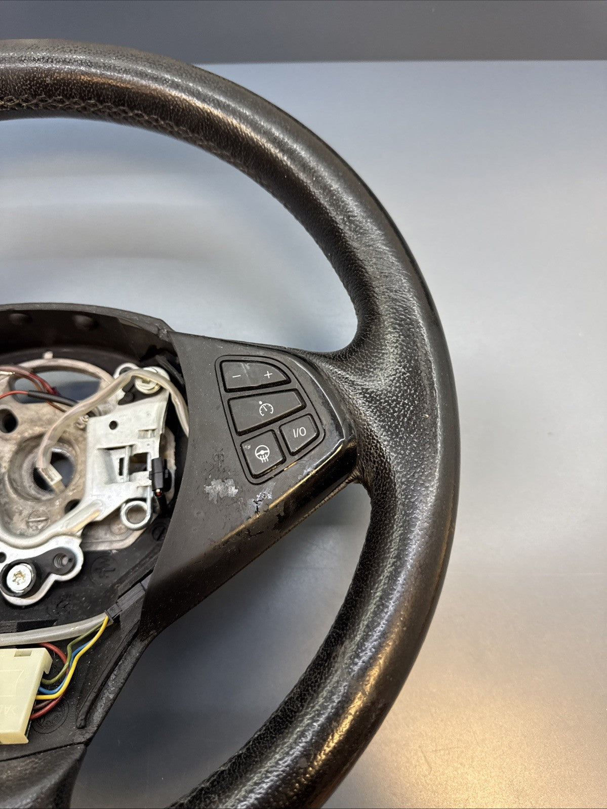 2003-2010 BMW OEM E83 X3 Multifunction Leather Steering Wheel HEATED 3448456