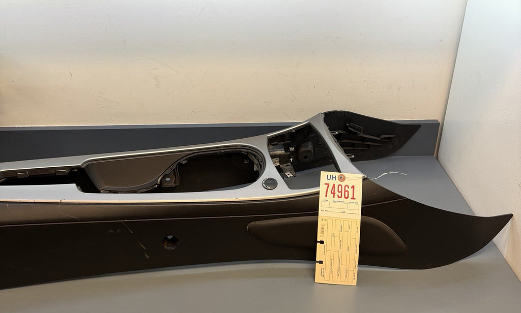 03-08 BMW E85 E86 Z4 Center Console Base Silver Trim Panel Cover OEM 7053115