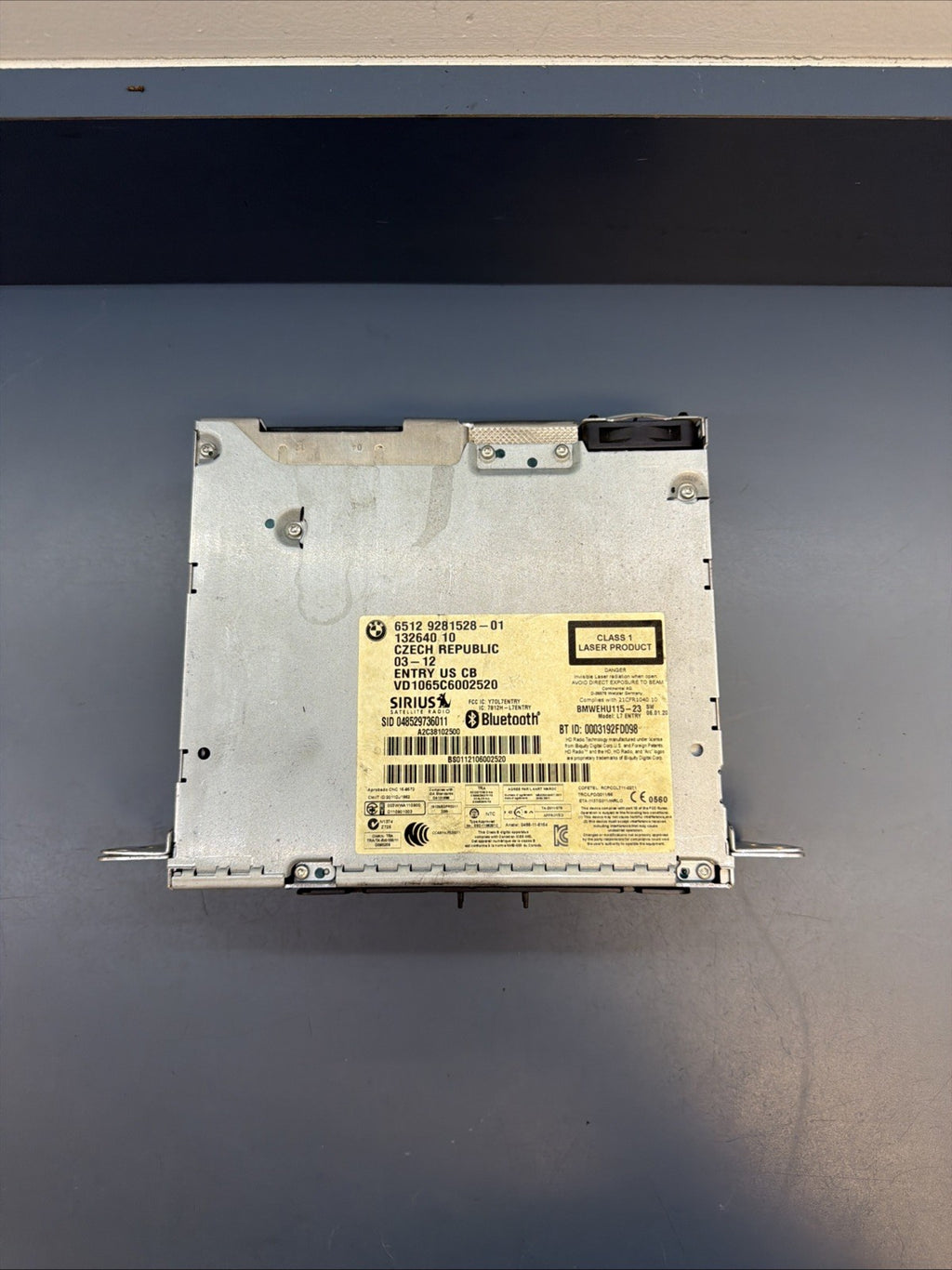 BMW F22 F30 F32 F33 F36 RADIO AUDIO MEDIA CD DISC CHANGER HEAD UNIT 9281528