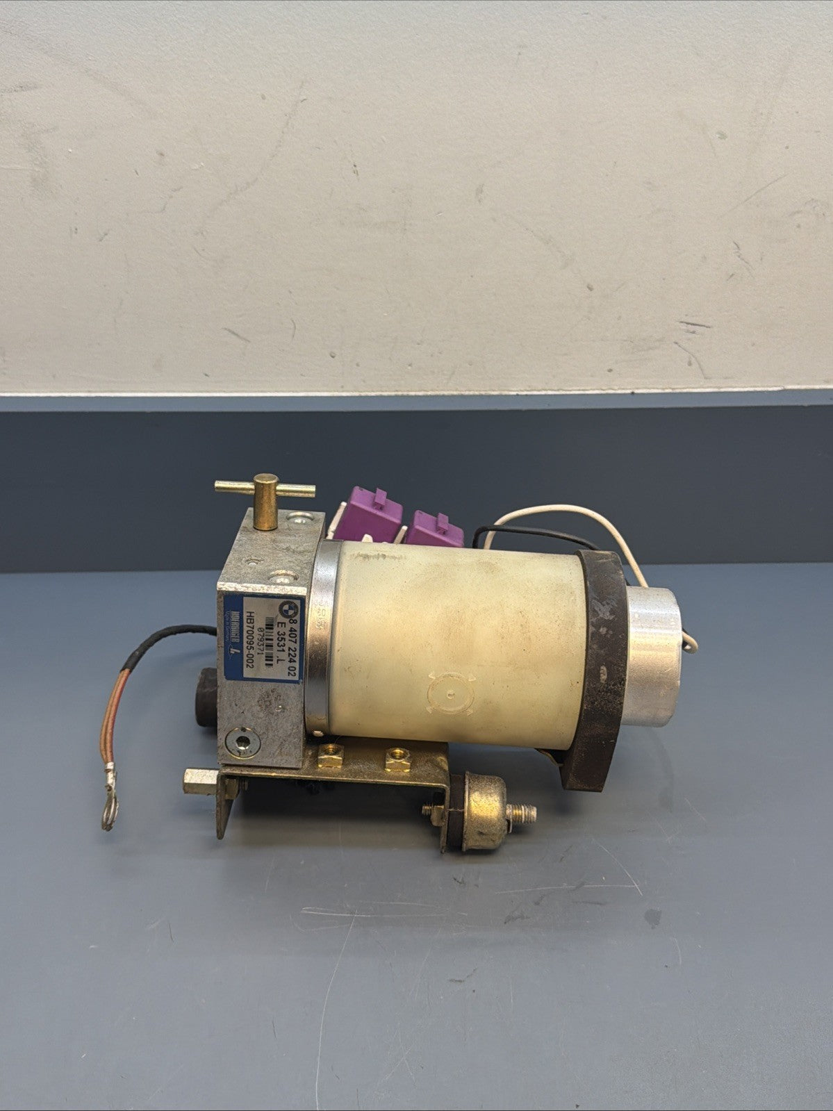 96-02 BMW E36/7 Z3 ROADSTER TOP ROOF HYDRAULIC PUMP MOTOR W RELAYS 8407224 OEM