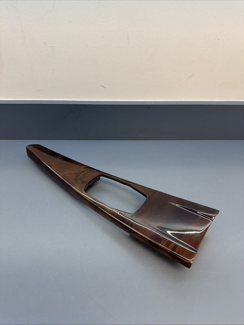 12-16 BMW 328i 320i F30 Center Console Wood Trim Surround 9232072 OEM
