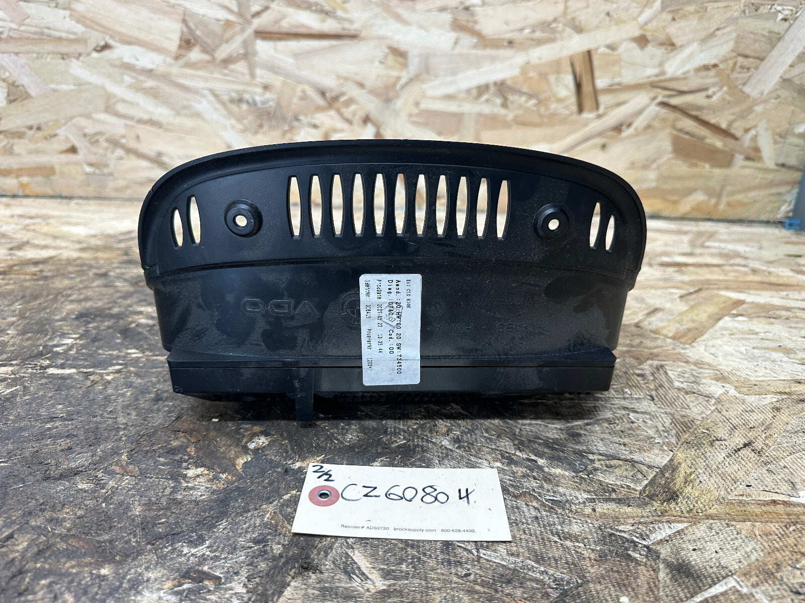 BMW 05-13 E90 E60 E63 3/5/6 SERIES ON BOARD NAVIGATION DISPLAY SCREEN 9141809