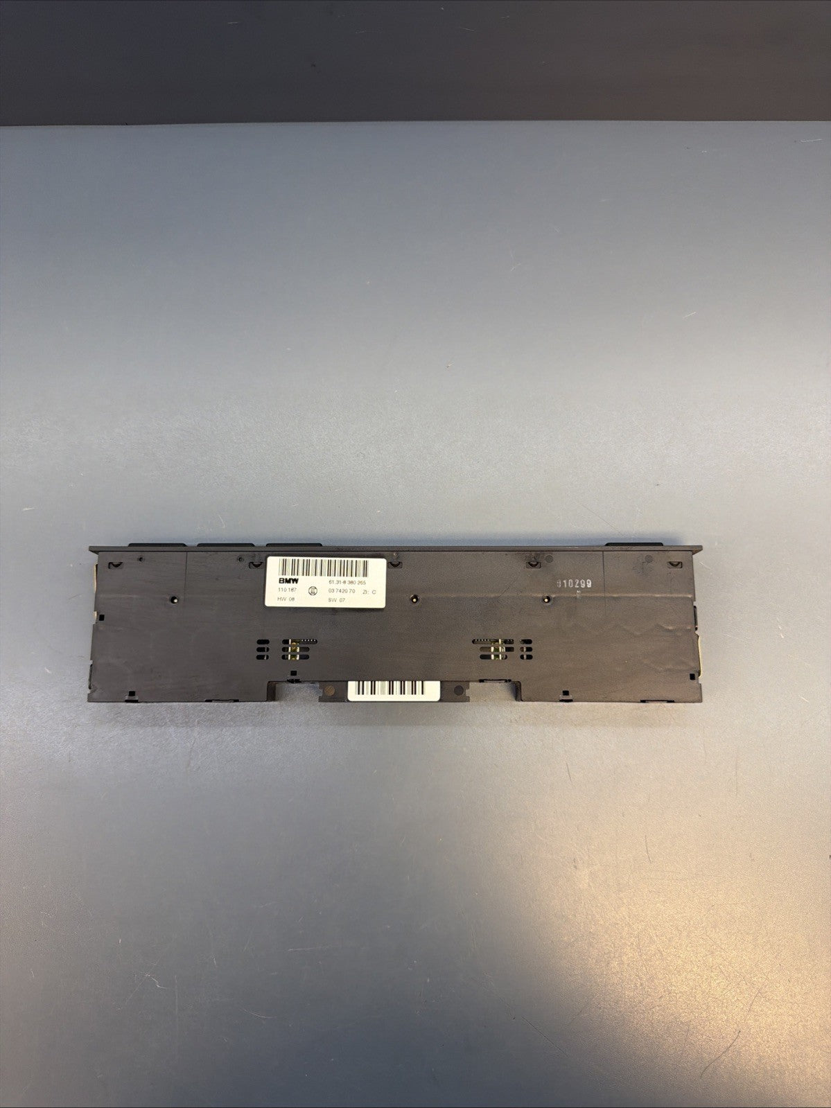 99-03 BMW E38 E39 CENTER CONSOLE HEATED SEAT SUN BLIND DSC SWITCH PANEL 8380265