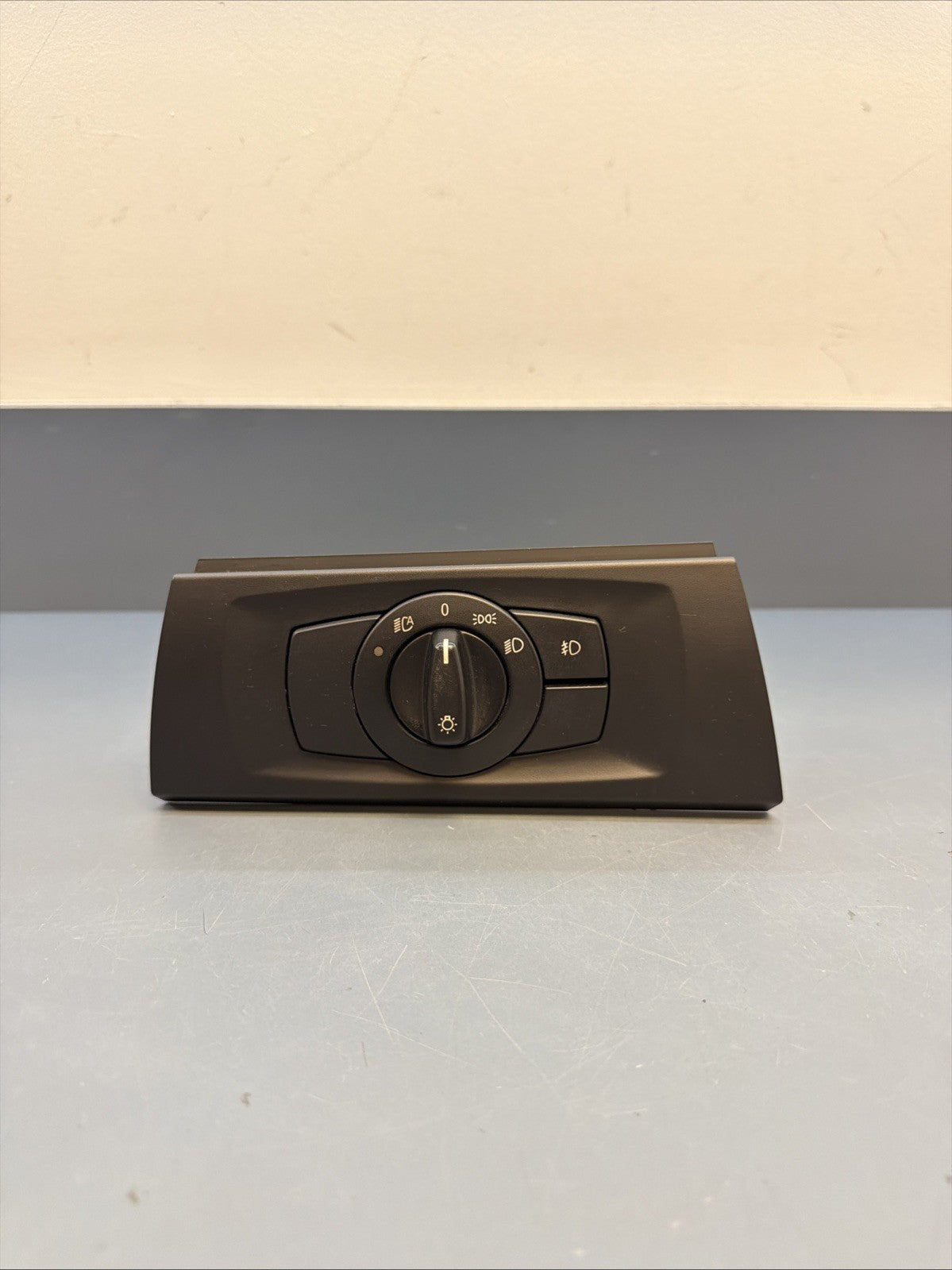 OEM 06-11 BMW 325I E90 E92 HEADLIGHT FOG LIGHT CONTROL SWITCH 6938864 BLACK