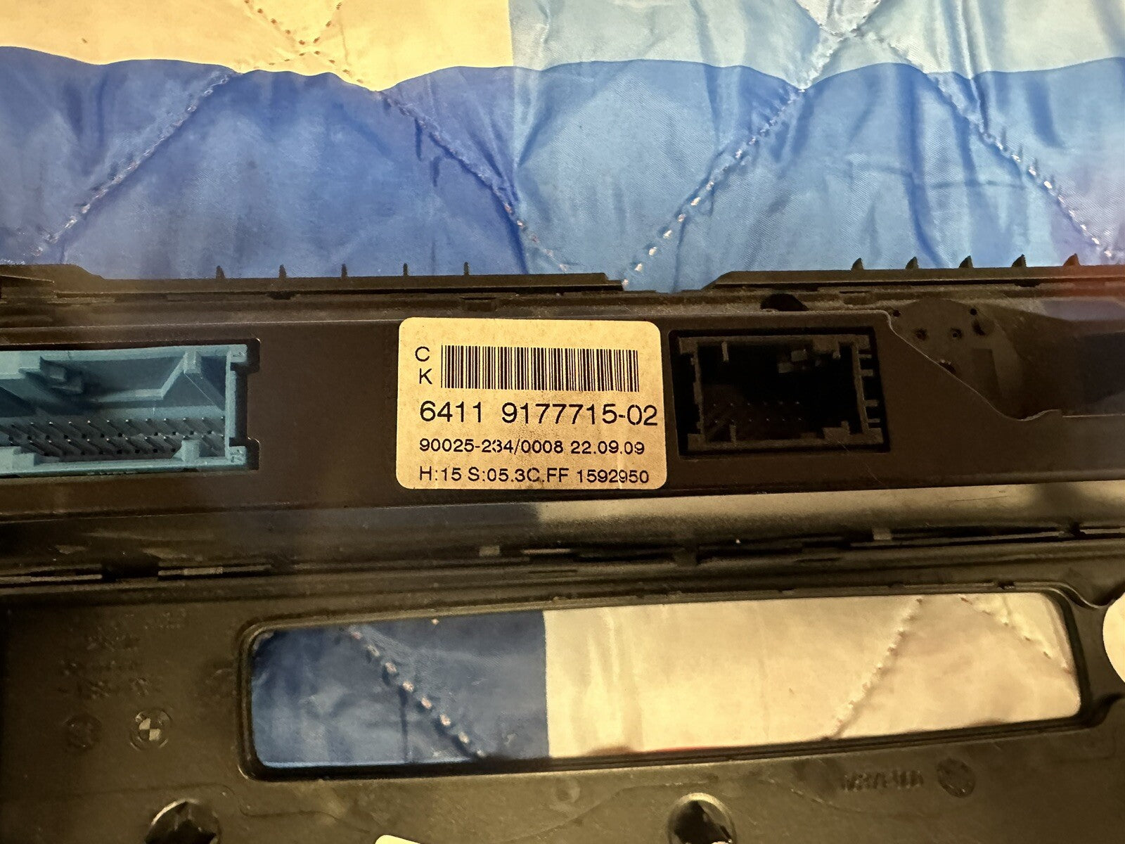 08-10 BMW E60 E61 535i TEMPERATURE CONTROL A/C HEAT CLIMATE CONTROL OEM 9177715