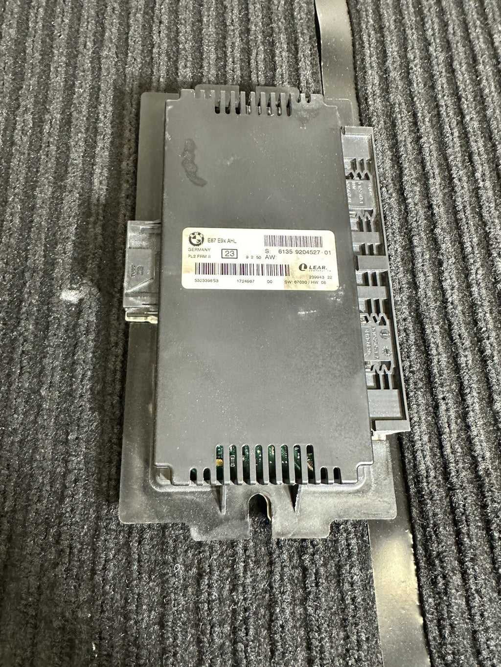 07-10 BMW E90 E92 E93 328 335 AHL FRM II 2 FOOTWELL LIGHT CONTROL MODULE OEM