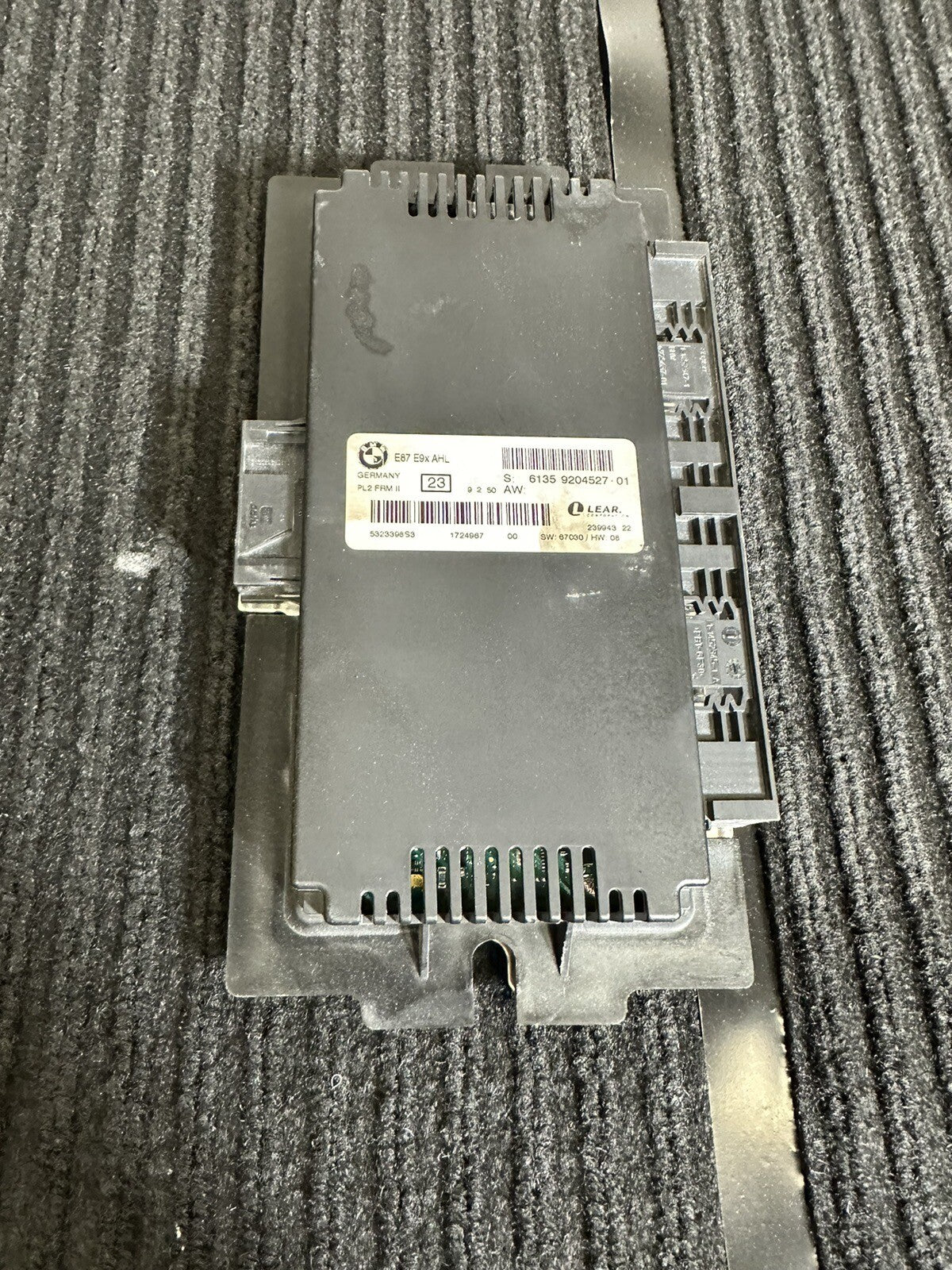 07-10 BMW E90 E92 E93 328 335 AHL FRM II 2 FOOTWELL LIGHT CONTROL MODULE OEM