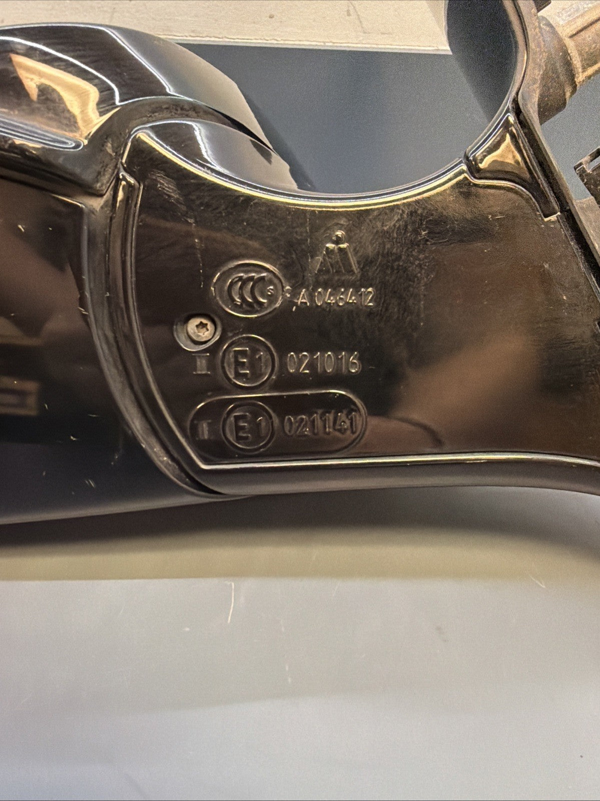 11-13 BMW 528i F10 Front Left Driver Side Rear View Door Mirror A046412 Oem