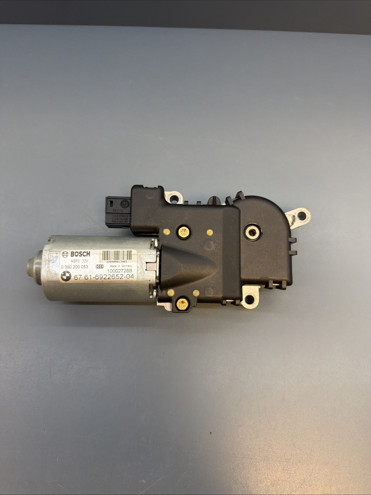 2007-2013 BMW E70 X5 Sunroof Motor Drive Unit OEM 6922652