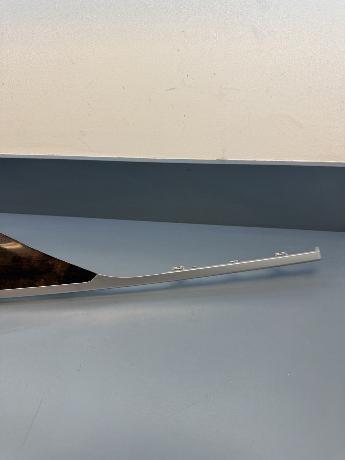 BMW 2011-2019 F30 F32 3 4 SERIES RIGHT DASH VENT TRIM WALNUT+SILVER 9231229
