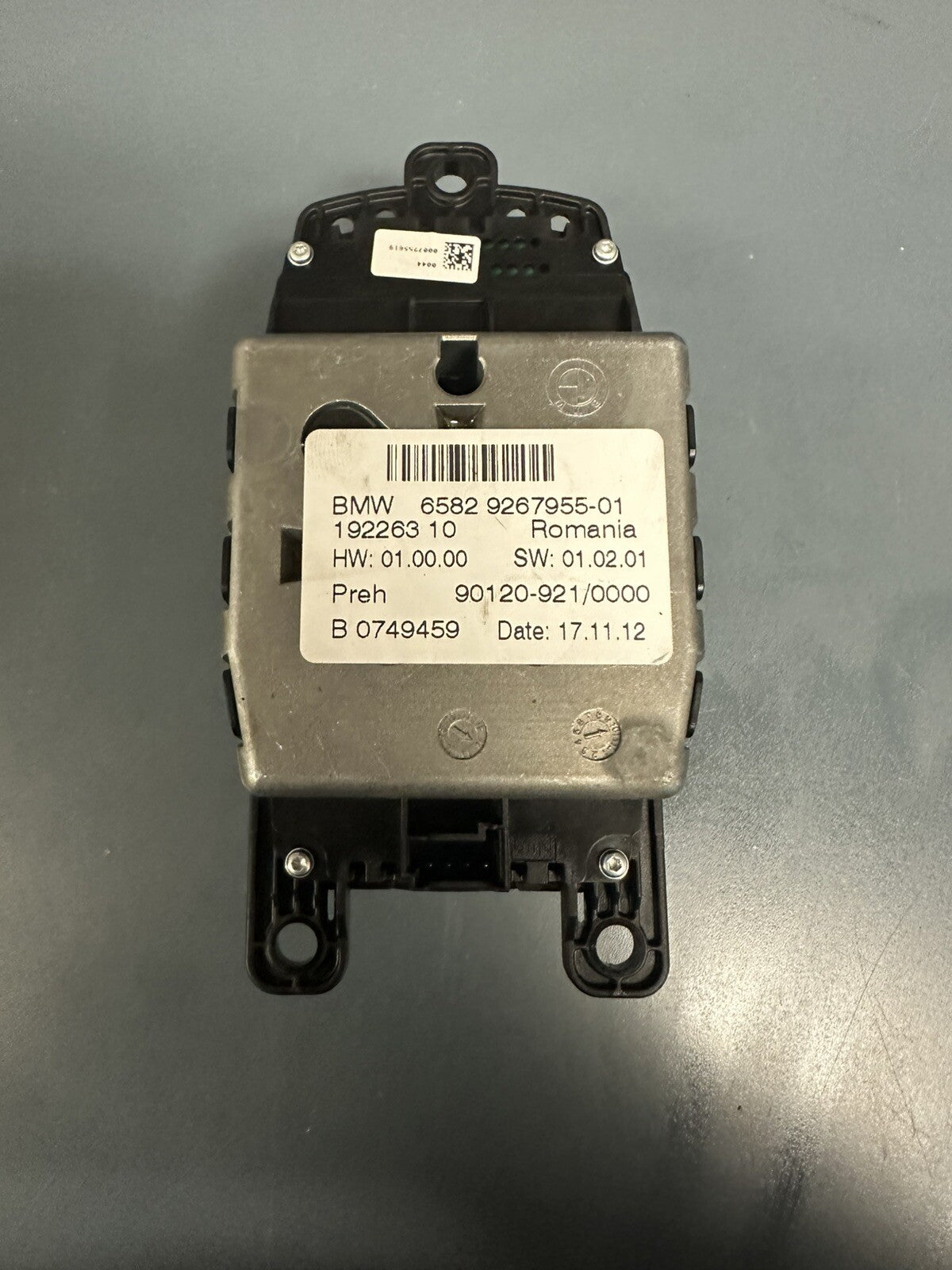 11-17 BMW F20 F30 F10 F25 135 335 RADIO NAVI CIC CONTROLLER KNOB IDRIVE 9267955