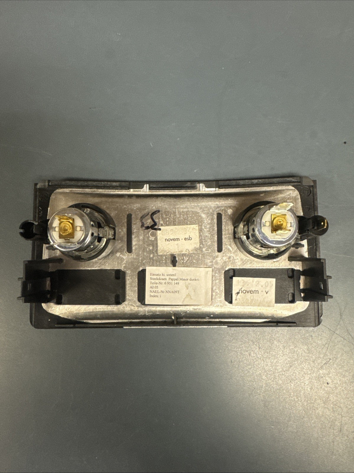 04 -10 BMW 5 Series E60 Cigarette Lighter Socket Center Console Rear  6951149OEM