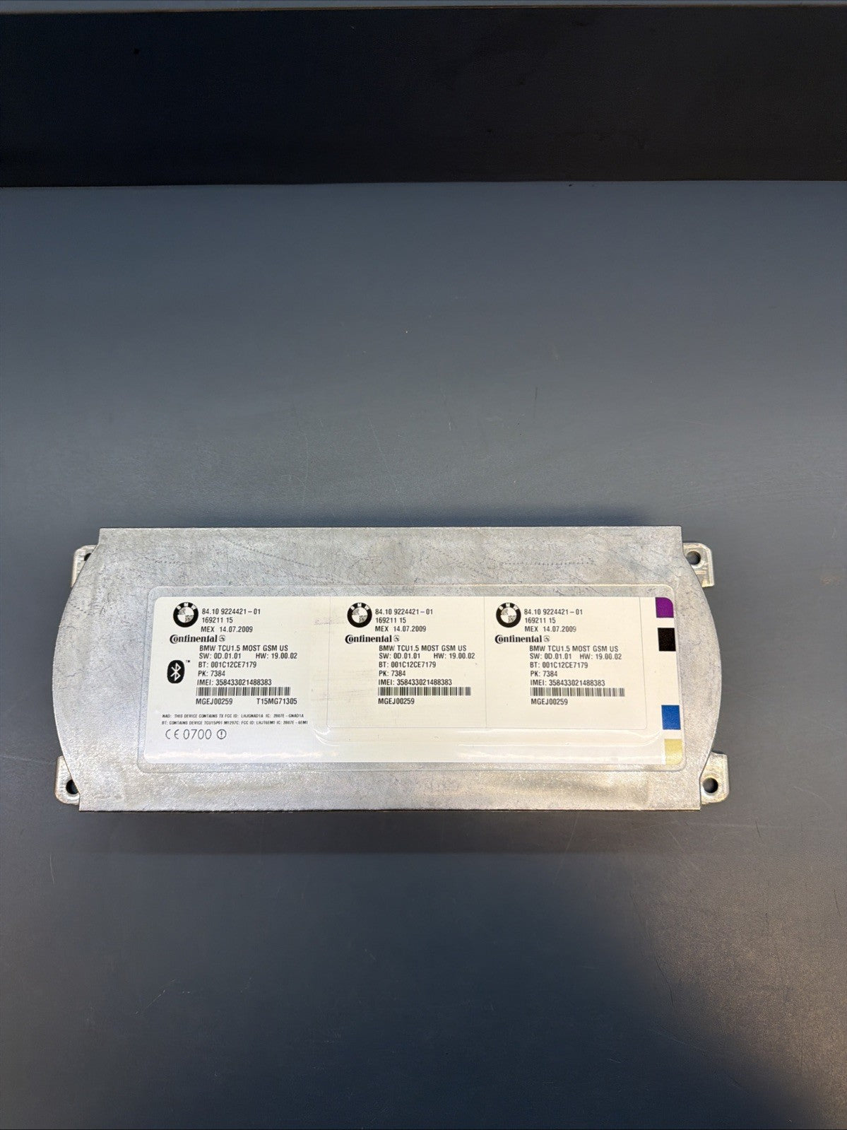 BMW 328i 128i 550i 650i 750i X5 Bluetooth Telematics Module 9224421 OEM Used
