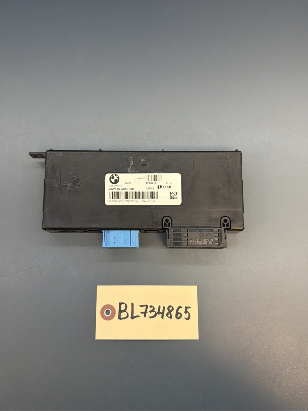 11 12 13 14 15 16 17 BMW X3 Central Gateway Module 6135 9266410