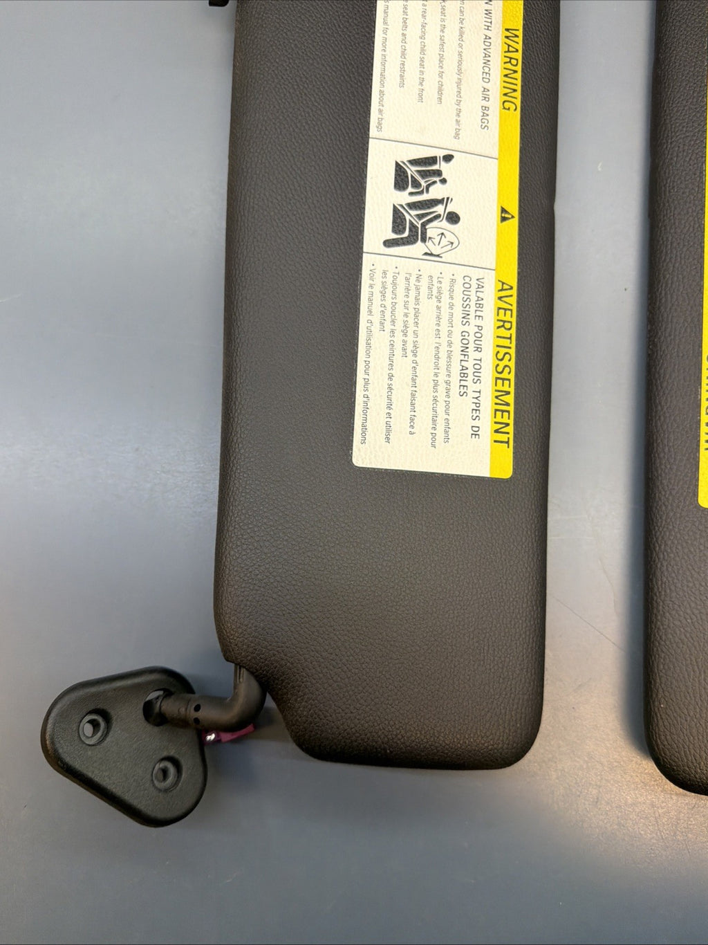 BMW E93 328i 335i Left/ Right Driver Convertible Interior Sun Visor SET 6905983