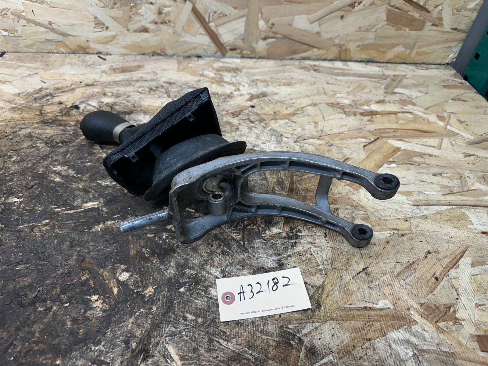 BMW 03-10 E83 X3 MANUAL TRANS GEAR SHIFT LEVER+BOOT+KNOB OEM 3412434/3403580