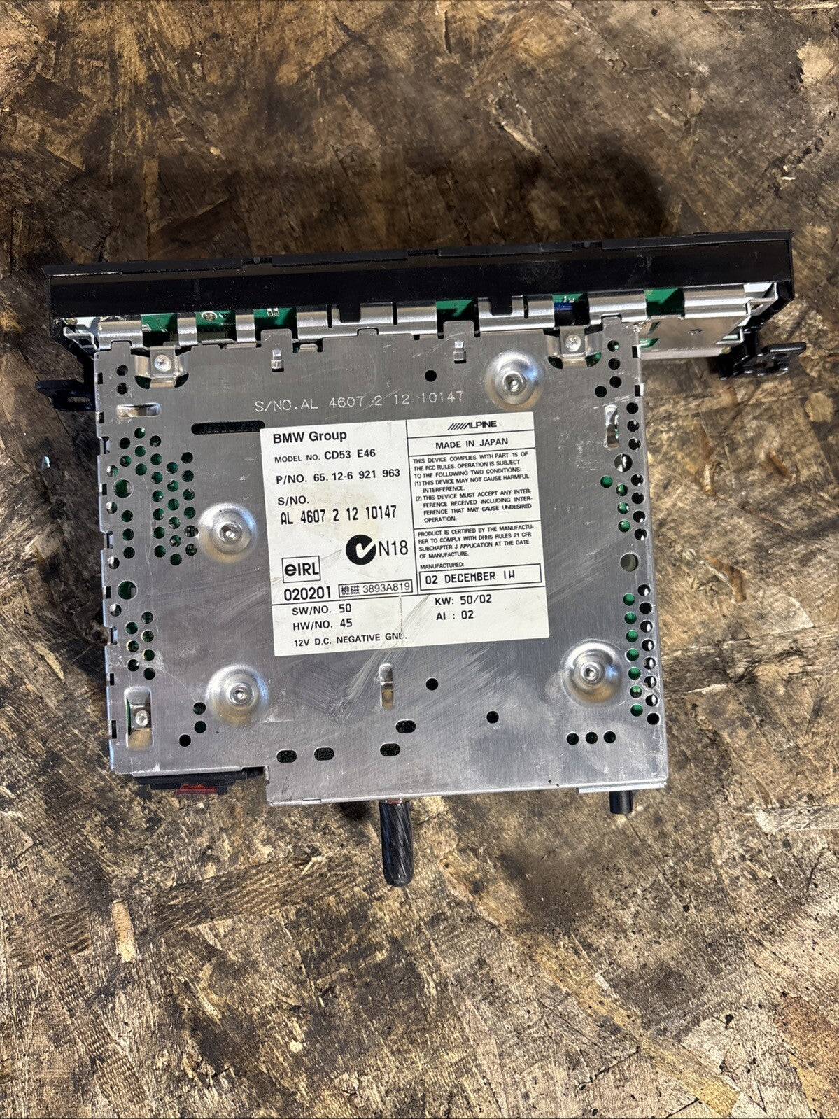 2005 2004 BMW 3 Series E46 330XI 330I 330ci Radio CD Player Business 6921963