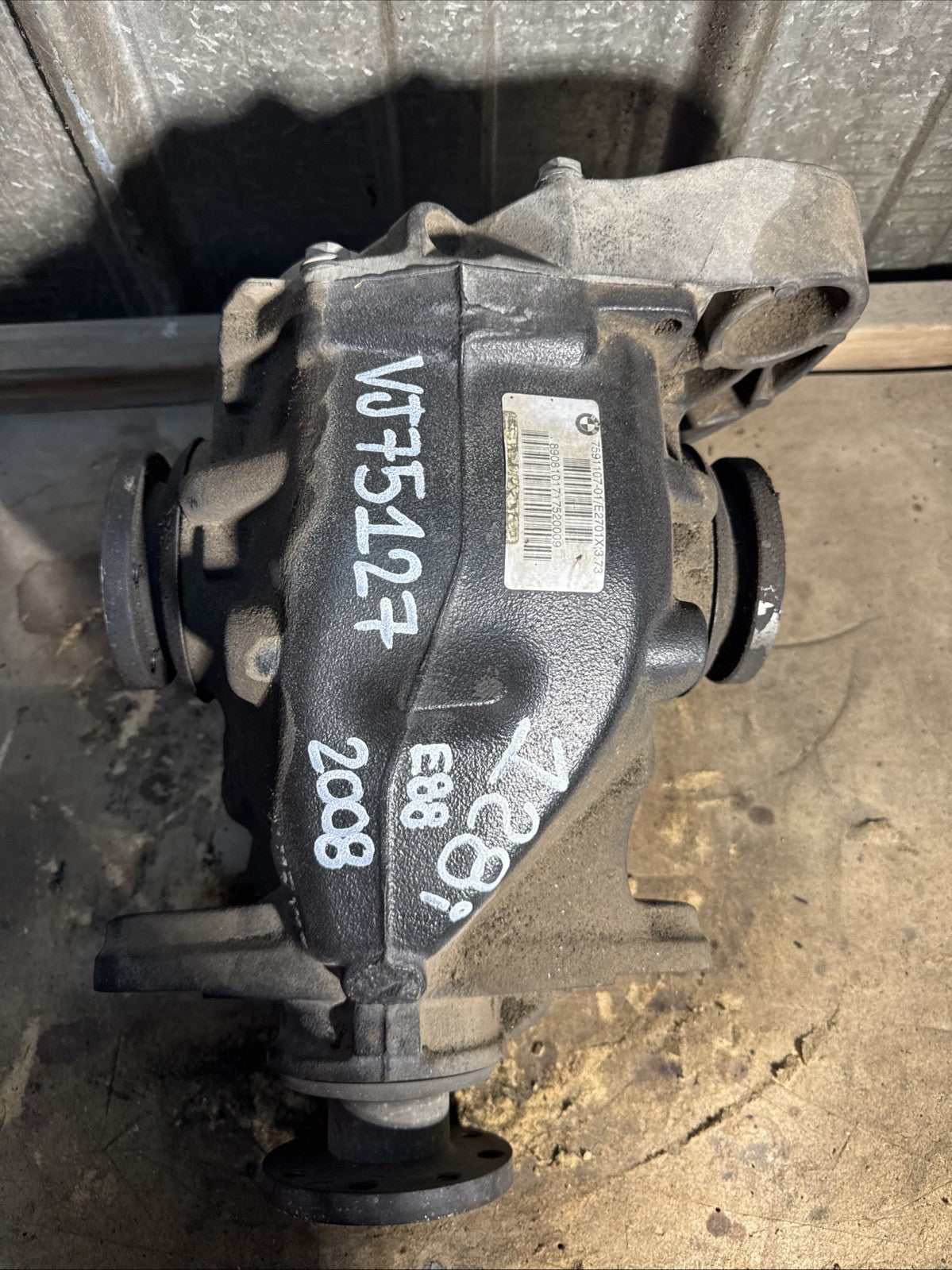 BMW REAR DIFFERENTIAL E88 SERIES 128i FINAL DRIVE 3.73 7591107