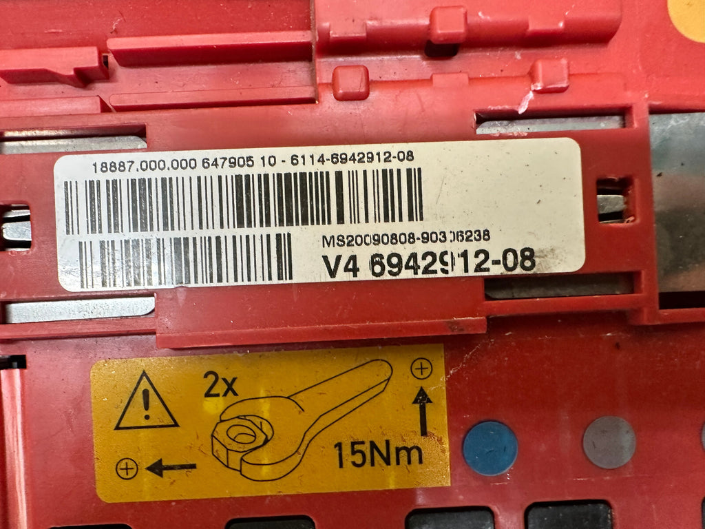 BMW 03-15 E81 E90 1 3 SERIES E84 X1 POSITIVE POWER DISTRIBUTION BOX OEM 6942912