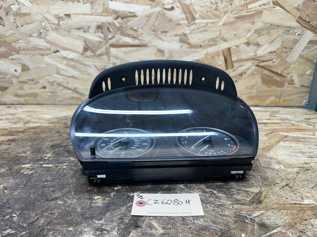 BMW 05-10 E60 5 SERIES SPEEDOMETER INSTRUMENT GAUGE CLUSTER MPH OEM 9153753