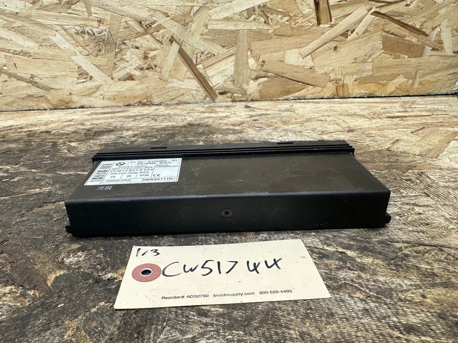 BMW 01-10 E60 E63 5/6 SERIES XDRIVE BCM BODY CONTROL MODULE OEM 9176069