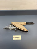  01-06 BMW E46 3 Series Parking Brake Handle W/ Leather Boot 1164485 OEM BEIGE