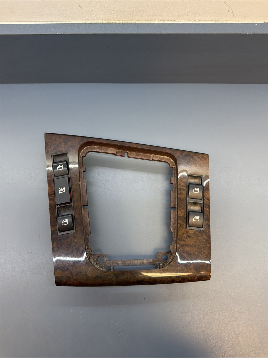 98-06 Bmw E46 3 Series Dash Center Console Wood Trim SET OF 3 DASH 7052062