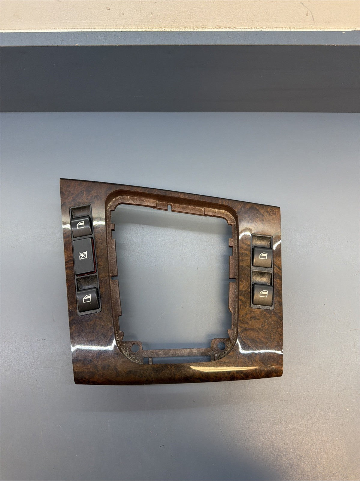 98-06 Bmw E46 3 Series Dash Center Console Wood Trim SET OF 3 DASH 7052062
