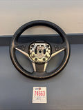 BMW 03-10 E60 5 SERIES BLACK LEATHER STEERING WHEEL W/BUTTONS OEM 11008818