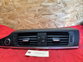 BMW 2011-2017 F25 X3 CENTER DASHBOARD AIR VENT PANEL+TRIM BLACK OEM 9184742
